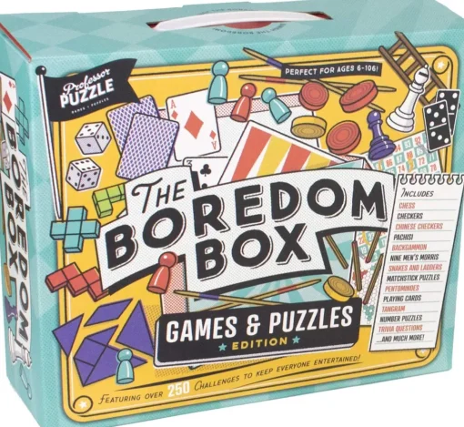 Professor Puzzle - Boredom Box Games & Puzzles Jigsaw Puzzle