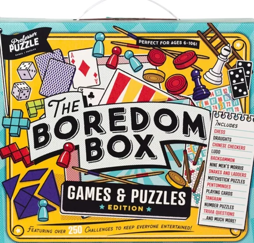 Professor Puzzle - Boredom Box Games & Puzzles Jigsaw Puzzle
