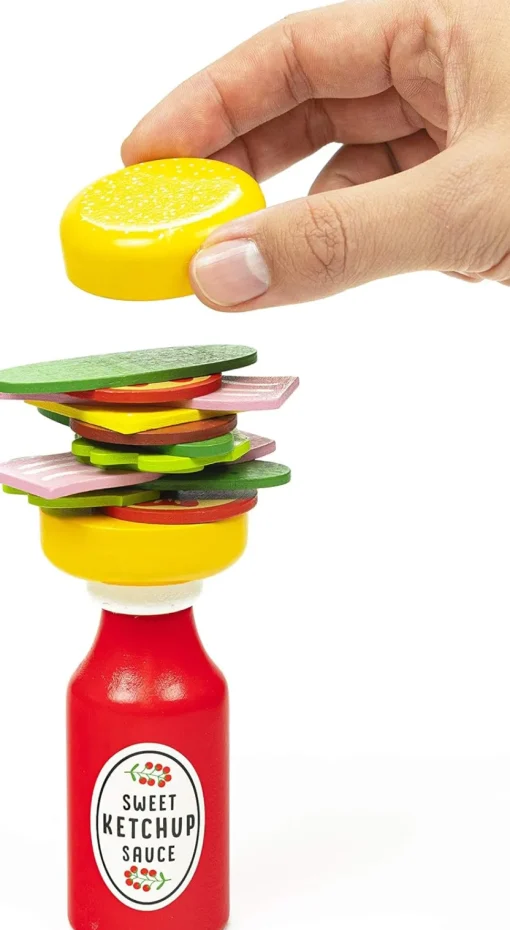 Professor Puzzle - Burger Balance Stack 'em High Jigsaw Puzzle