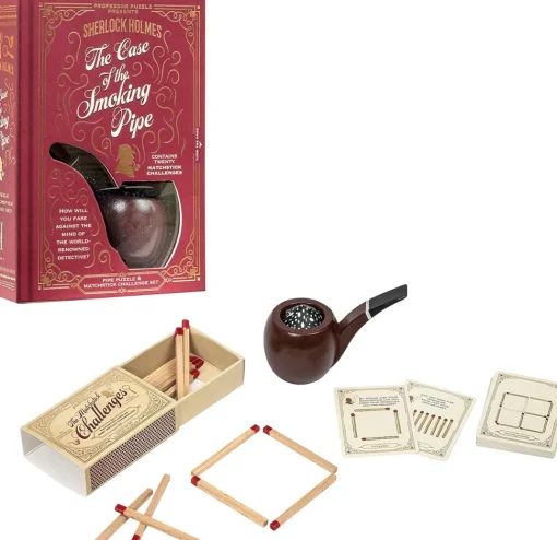 Professor Puzzle - Sherlock Holmes Smoking Pipe Jigsaw Puzzle