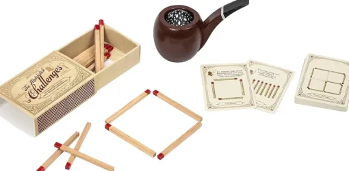 Professor Puzzle - Sherlock Holmes Smoking Pipe Jigsaw Puzzle