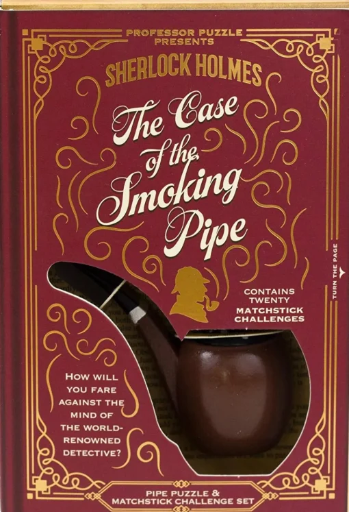Professor Puzzle - Sherlock Holmes Smoking Pipe Jigsaw Puzzle
