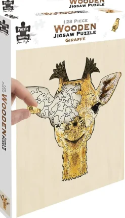 Puzzle Master - Giraffe Wooden Jigsaw Puzzle (128 Pieces)