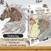 Puzzle Master - Horse Wooden Jigsaw Puzzle (124 Pieces)