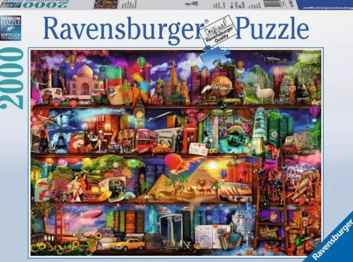 Ravensburger - Aimee Stewart - World of Books Jigsaw Puzzle (2000 Piec