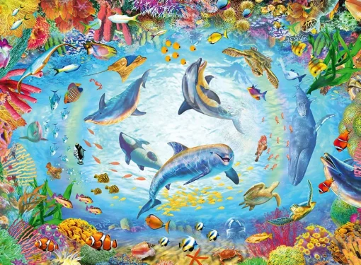 Ravensburger - Cave Dive Jigsaw Puzzle (500 Pieces) 16447