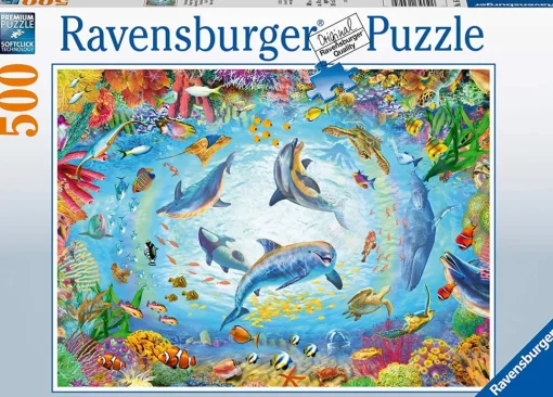 Ravensburger - Cave Dive Jigsaw Puzzle (500 Pieces) 16447