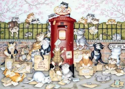 Ravensburger - Crazy Cats Lots in The Post Jigsaw Puzzle (1000 Pieces)