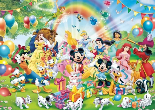 Ravensburger - Disney Mickey's Birthday Jigsaw Puzzle (1000 Pieces)