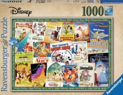 Ravensburger - Disney Vintage Movie Posters Jigsaw Puzzle (1000 pieces