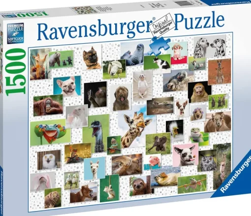 Ravensburger - Funny Animals Jigsaw Puzzle (1500 Pieces)