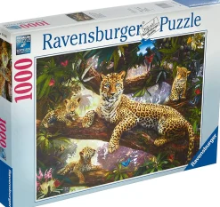 Ravensburger - Leopard Family Jigsaw Puzzle (1000 Pieces)