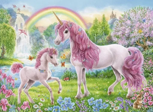 Ravensburger - Magical Unicorns Jigsaw Puzzle (100 pieces) 136988