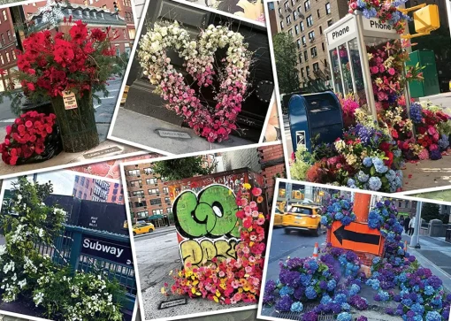 Ravensburger - NYC Flower Flash 1000 Piece Puzzle