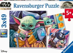 Ravensburger - Star Wars: Grogu Moments Jigsaw Puzzle, 3 x 49 Pieces