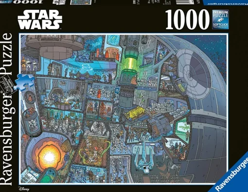 Ravensburger - Star Wars Where's Wookie Jigsaw Puzzle (1000 Pieces)