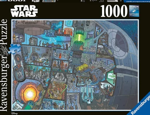 Ravensburger - Star Wars Where's Wookie Jigsaw Puzzle (1000 Pieces)