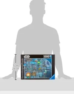 Ravensburger - Star Wars Where's Wookie Jigsaw Puzzle (1000 Pieces)