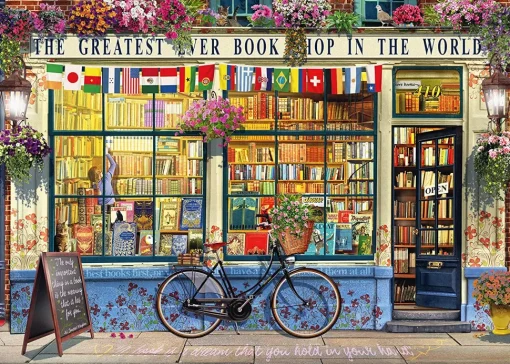 Ravensburger - The Greatest Bookshop Jigsaw Puzzle (1000 Pieces) 15337