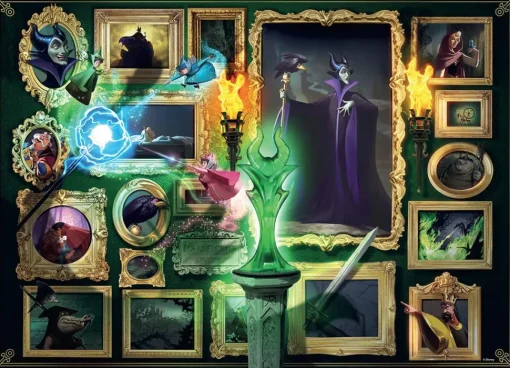 Ravensburger - Villainous: Malificent 1000 Piece Jigsaw Puzzle 15025