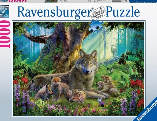 Ravensburger - Wolves in the Forest Jigsaw Puzzle (1000 Pieces)