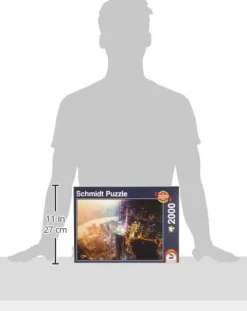 Schmidt - Day And Night Jigsaw Puzzle (2000 Pieces)