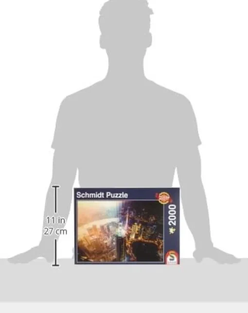 Schmidt - Day And Night Jigsaw Puzzle (2000 Pieces)