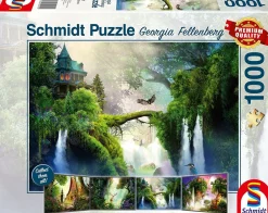 Schmidt - Enchanted Spring by Georgia Fellenberg Jigsaw Puzzle (1000 P