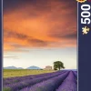 Schmidt - Field Of Lavender, Provence Jigsaw Puzzle (500 Pieces)