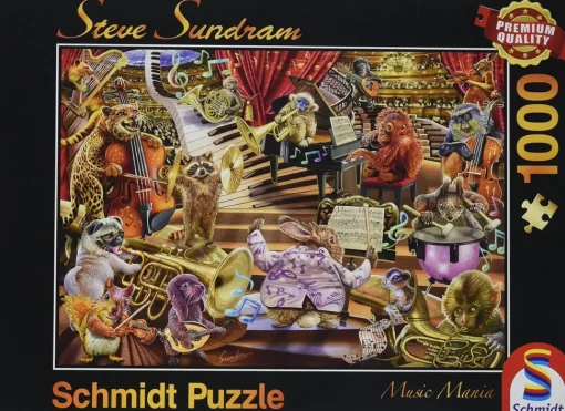Schmidt - Music Mania by Steve Sundram Jigsaw Puzzle (1000 Pieces)