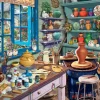 Schmidt - Secret Puzzle Artist Studio by Steve Read Jigsaw Puzzle (100