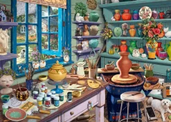 Schmidt - Secret Puzzle Artist Studio by Steve Read Jigsaw Puzzle (100