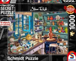 Schmidt - Secret Puzzle Artist Studio by Steve Read Jigsaw Puzzle (100