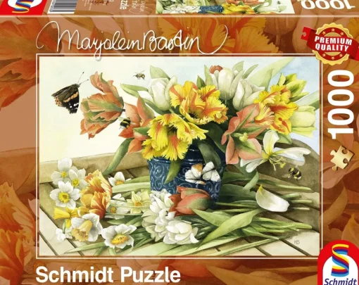 Schmidt - Spring Blossoms by Marjolein Bastin Jigsaw Puzzle (1000 Piec