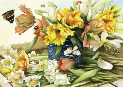Schmidt - Spring Blossoms by Marjolein Bastin Jigsaw Puzzle (1000 Piec
