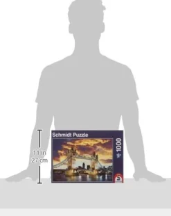 Schmidt - Tower Bridge London Jigsaw Puzzle (1000 Pieces)