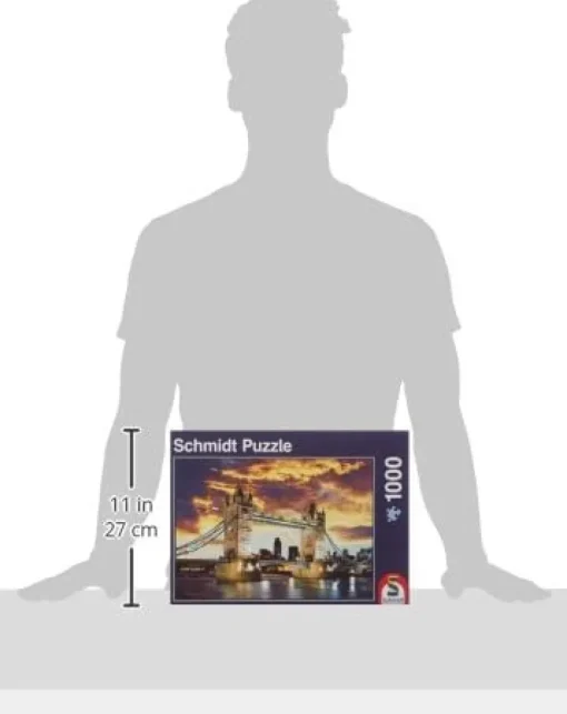 Schmidt - Tower Bridge London Jigsaw Puzzle (1000 Pieces)