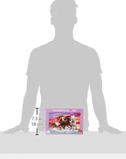 Schmidt - Trio Of Wild Horses Jigsaw Puzzle (200 Pieces)