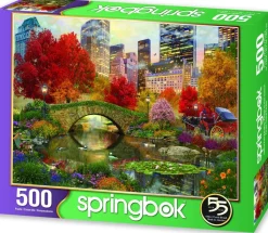 Springbok - Central Park Paradise - 500 Piece Jigsaw Puzzle - 23.5" x