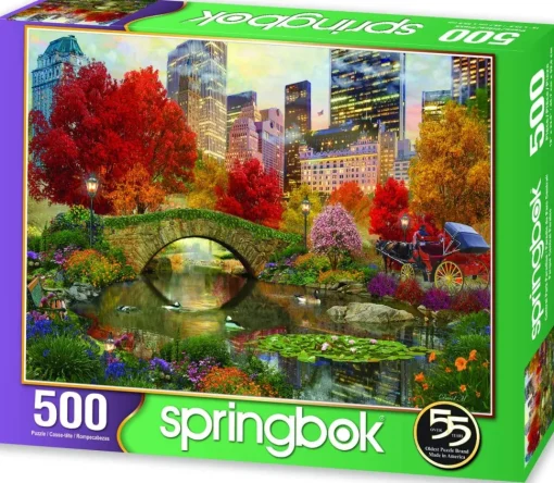 Springbok - Central Park Paradise - 500 Piece Jigsaw Puzzle - 23.5" x