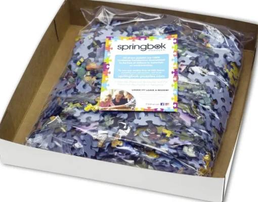 Springbok 500 Piece Jigsaw Puzzle Cozy Cabin Life
