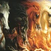 Sunsout - 4 Horses Of Apocalypse Jigsaw Puzzle (1000 Pieces)