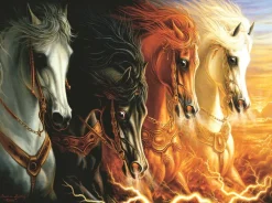 Sunsout - 4 Horses Of Apocalypse Jigsaw Puzzle (1000 Pieces)