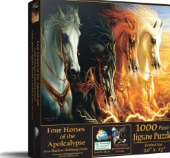 Sunsout - 4 Horses Of Apocalypse Jigsaw Puzzle (1000 Pieces)