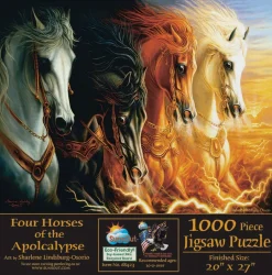 Sunsout - 4 Horses Of Apocalypse Jigsaw Puzzle (1000 Pieces)