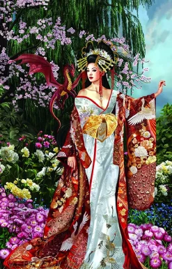 Sunsout - Queen Of Silk by Nene Thomas Jigsaw Puzzle (1000 Pieces)