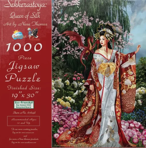 Sunsout - Queen Of Silk by Nene Thomas Jigsaw Puzzle (1000 Pieces)