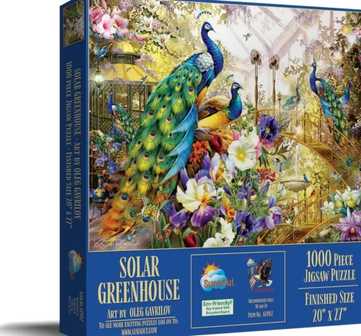 Sunsout - Solar Greenhouse Jigsaw Puzzle (1000 Pieces)