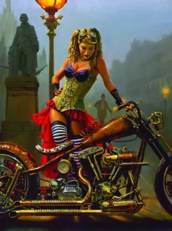 Sunsout - Steam Punk Seduction by David Uhl Jigsaw Puzzle (1000 Pieces