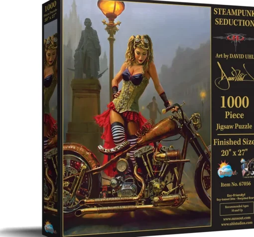 Sunsout - Steam Punk Seduction by David Uhl Jigsaw Puzzle (1000 Pieces